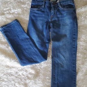 Young girls sz 7 BGosh skinny blue jeans
